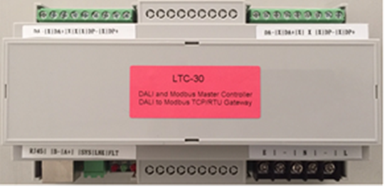 LTC-30 Ethernet to DALI Gateway, Modbus TCP to DALI Gateway